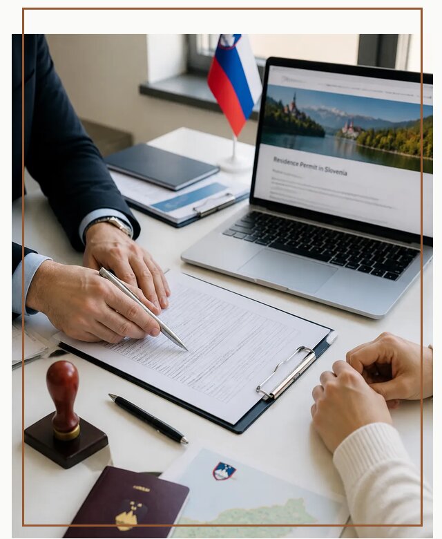 Оформление вида на жительство в Словении под ключ в Реже