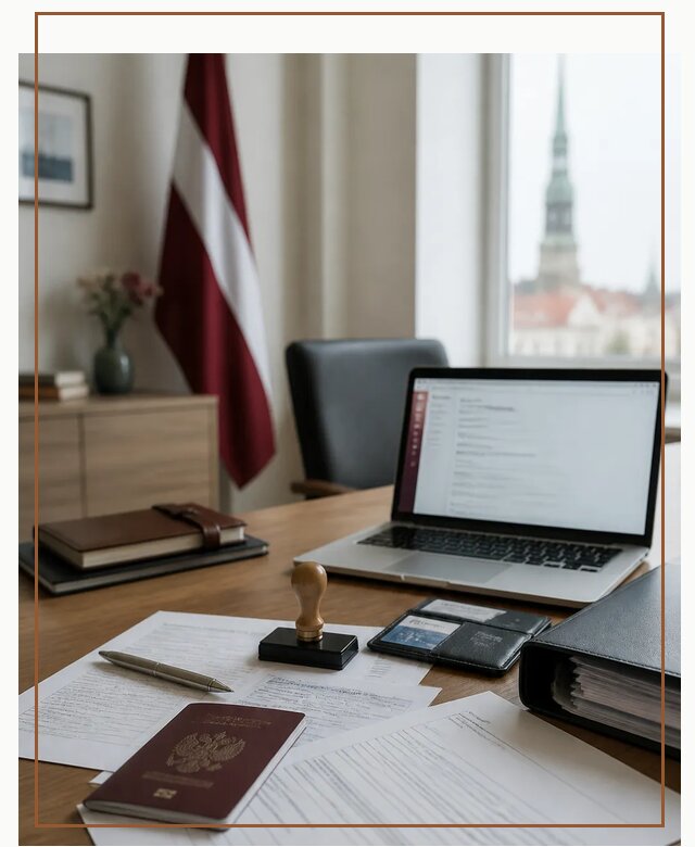 Оформление вида на жительство в Латвии под ключ в Реже