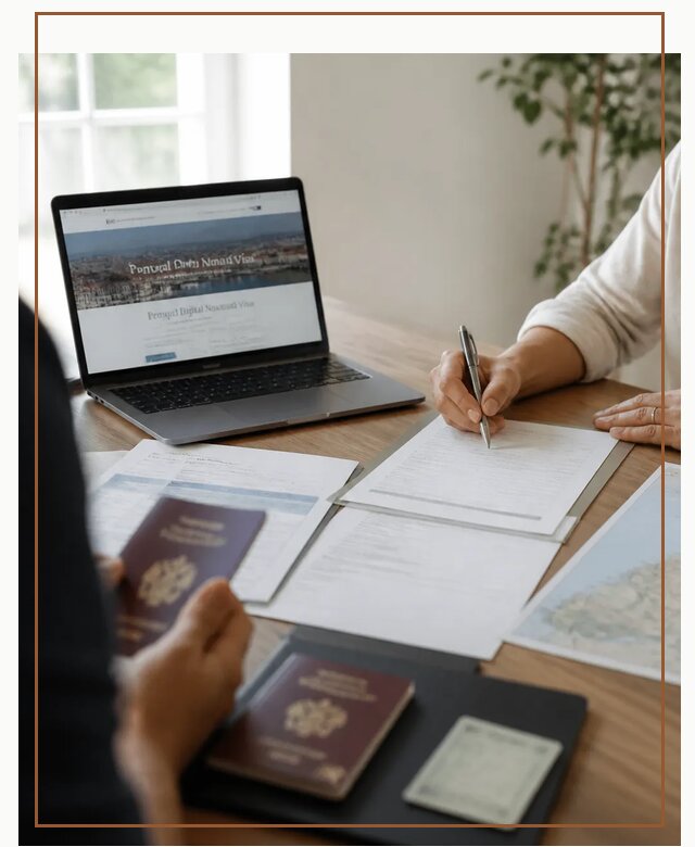 Оформление Digital Nomad и ВНЖ Португалии в Реже
