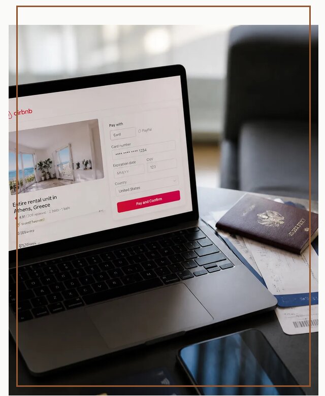 Оплата бронирования Airbnb онлайн для проживания в Реже